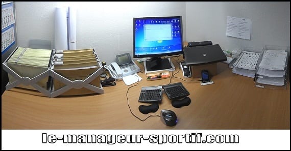 mon bureau rangé