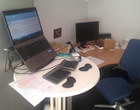 Travailler debout 2