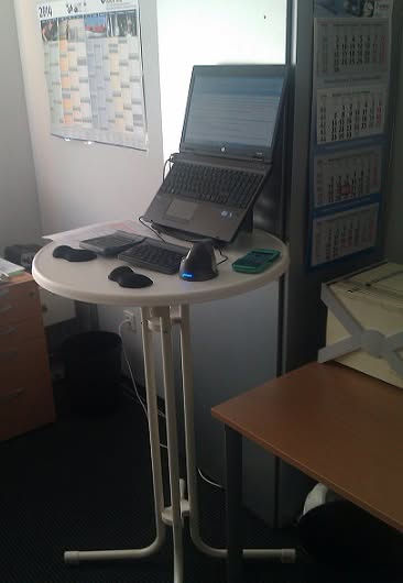 Travailler debout 1